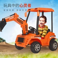 鷹豪挖掘機玩具車可坐廣場出租兒童玩樂電動挖土機挖機四輪工程車