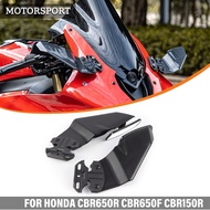 For Honda CBR650R CBR650F CBR150R CBR1000RR universal motorcycle adjustable side spoiler with mirror