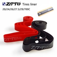 【Available】ZTTO 2pcs Mountain Road Bike Tires Liner Puncture proof Mountain Tyre Protection Pad 20/24/26/27.5-29 inch/700C Premium PVC Rim Tapes Strips Explosion-Proof Bicycle Accessories