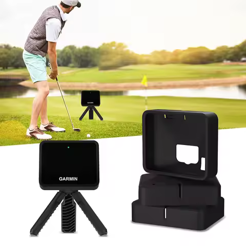Soft Silicone Case for Garmin Approach R10 Golf Launch Monitor Shockproof Protective Cover with Scre