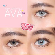 คอนแทคเลนส์ รุ่น Mini Ava สีเทา/สีน้ำตาล Gray /Brown (0.00)-(10.00)
