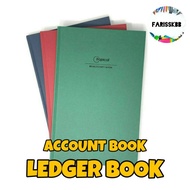 Tropical F4 Hard Cover 3 Columns Foolscap Book Manuscript Buku Log Kulit Tebal Hardcover Account Boo