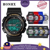 [🔥Malaysia 2 Years Warranty🔥] HONHX R Shock Sports LED Digital Men Women Kid Watch Jam Tangan Peremp