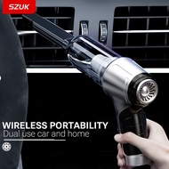 SZUK 95000PA Mini Cordless Vacuum Cleaner Rechargeable & Portable Wireless Car Vacuum for Home Offic