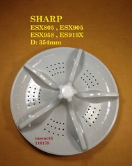 ESX805 , ESX905 , ESX958 , ES919X SHARP WASHING MACHINE PULSATOR