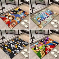 One piece anime anti-slip mat/aesthetic living room mat/one piece room mat