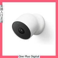 Google - Nest Cam 適用戶外室內 內置電池版 無線攝像頭 第二代 白色 平行進口