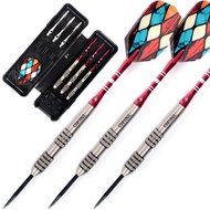 CUESOUL 22/24/26g Tungsten Steel Tip Dart Set 95% Tungsten Darts