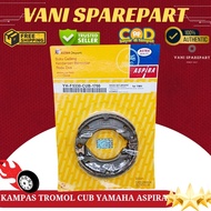 Rear Drum Brake Pads Fiz R Crypton Vega R Jupiter Z CUB ASPIRAForce One