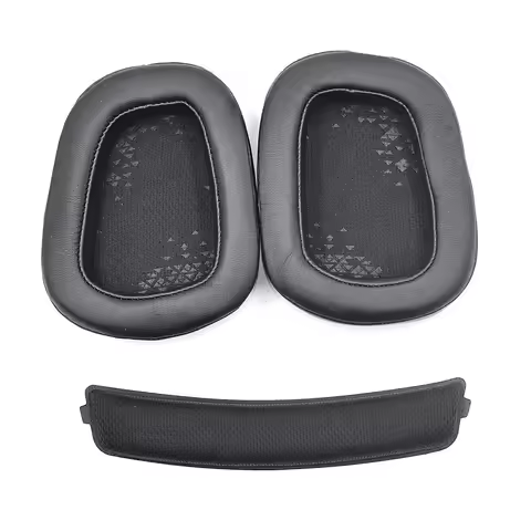 G935 Ear Pads Replacement Ear Cushions Headband Compatible with Logitech G933 G935 G633 / g 933 g 93