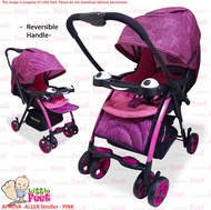 NEW Apruva ALLER 3-way Stroller PINK