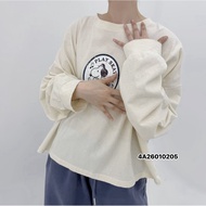 4a26010205korea Snoopy Long Sleeve Top