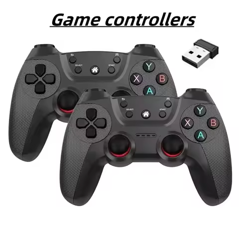 Wireless Doubles Game Controller For Linux/Android Phone For Game Box Game Stick PC Smart TV Box 2.4