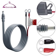 [deevoka] 18AWG DC Power Cable DC Power Cable 30A Fuse Holder Scratch-resistant Waterproof Extension