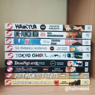 Preloved Manga/Komik (English + Malay) - Haikyuu, Jujutsu Kaisen, Kimetsu No Yaiba, Chainsaw Man, Sp