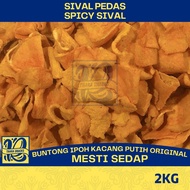 Thara Snacks Sival Pedas Spicy Sival Buntong Ipoh Kacang Putih Original - 2KG MURUKU