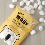 BABY MOBY LARGE COTTON BALLS 100g