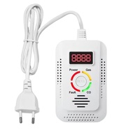 Natural Gas Detector and Carbon Monoxide CO Detector Combustible Gas Leak Detector Monitor for Co Lp
