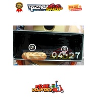 NUMBER PLATE MOUNTING BOLT (2 BOLTS) REGULAR SLASH MODEL ALL HONDA YAMAHA MATICK PCX VARIO MIO FINO 