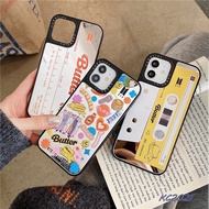 Casing Fashion BTS Mirror Case for iPhone 13 Pro MAX 12 11 Pro MAX XR X XS MAX 7/8 Plus SE2020 TPU Shockproof INS TiFY Style Phone back cover