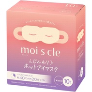 IRIS OHYAMA Moisture Hot Eye Mask Unscented 10 Pieces HIM-M10