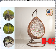 New Outdoor Hanging Egg Swing Chair / EGG CHAIR With Cushion SIze XL