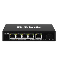 D-Link DMS-F106TS | 5-port 2.5G with 1-Port SFP+ Web Management Desktop Switch