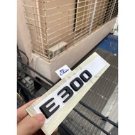 E300 amm letter - E300 amm stamp - E300 amm Logo - mercedes black E300 symbol
