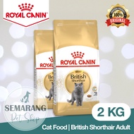 ROYAL CANIN British Shorthair Adult 2kg | RC Cat Food BSH | Premium Adult Cat Food | Dry Dry Dry | F
