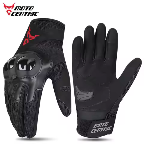 MOTOCENTRIC Summer Motorcycle Gloves Breathable Motocross Gloves Anti-fall Motorbike Gloves Touchscr