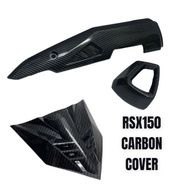 RSX150 CARBON EXHAUST & HORN COVER