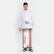 Sarung ATLAS Silver Super Premium 980 Motif A9 JGL Putih Merah