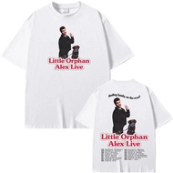 Alex Warren-2026 Europe Arena Tour T-Shirt New Korean Style High Quality Vintage Comfortable