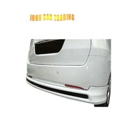 Ready Stock Perodua Alza 2009~2013 SE PU Rear Skirt BodyKit Alza Skirt Belakang Alza Rear Lip PU Mat