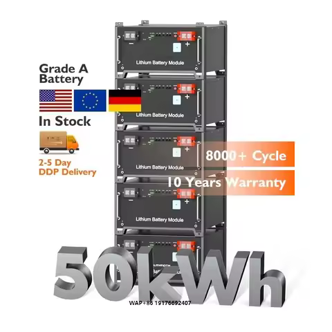 50kwh 100kwh 200kwh Storage Battery Solar Energy Bms Batterie Lithium Battery Storage Solar 15kW 20k