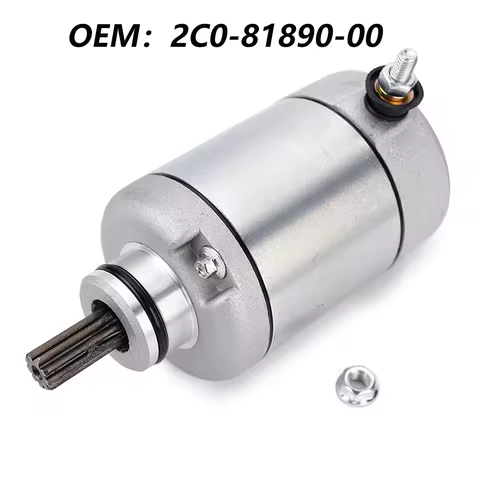 Motorcycle Engine Starter Motor 2C0-81890-00 For Yamaha FZ6 FZ6R YZF R6 XJ6N XJ6NA XJ6-N Naked XJ6F 