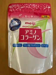 全新原貨 日本 明治 氨基膠原蛋白粉 196G 蛋白粉 膠原 collagen