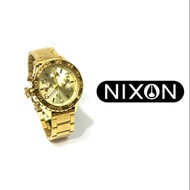 Nixon stainless steel watch