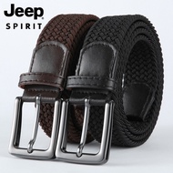JEEP JEEP Belt Men's Pin Buckle Casual Fashion Young People Youth Canvas Belt Men's Belt ISVD