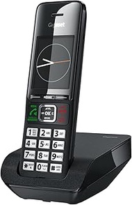 Gigaset Comfort 552 - Elegant Cordless Phone for DECT Base - Made in Germany - Hands-Free Function - Big Phone Book, Titanium-Black