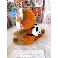 Red Panda Doll With Backpack From Chengdu