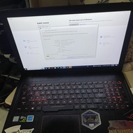 Laptop Asus ROG GL553VD Second jual butuh