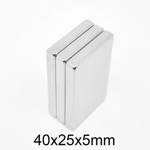 40x25x5 Block Powerful Search Magnet Magnet 40x25x5mm Quadrate Magnet sheet 40*25*5 For Home Refrige