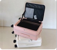 超大容量側開口行李箱(20吋/22吋/24吋/26吋/28吋/30吋)-靜音可擴展登機箱翻蓋拉桿箱女PC旅行箱 (U3644)