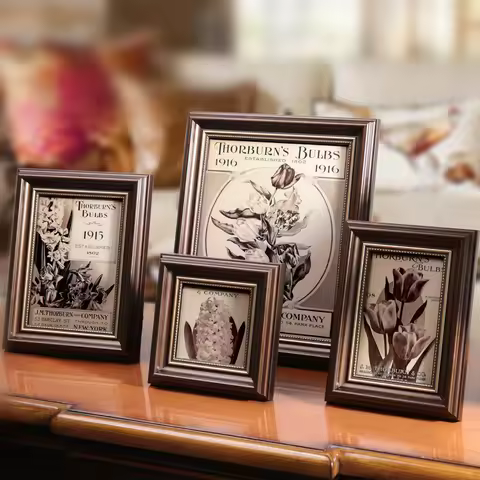 1 Piece Classical Picture Frame,Vintage Photo Frame,Frames For Home Decoration,Photo Holder On Deskt