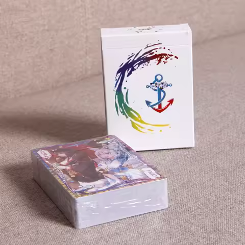 54PCS NEW Anime Azur Lane character pattern poker Card Model toys Desktop warship Azur Lane games Ca