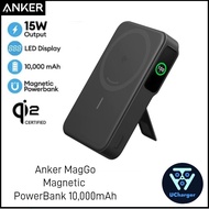 Anker MagGo 10000mAh PowerBank, Qi2 Certified 15W Ultra-Fast MagSafe-Compatible Portable Charger 10,