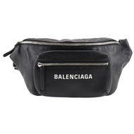 【日本直送】BALENCIAGA Everyday 腰包 529765 DLQ4N 1000 皮革 男女皆宜【二手】