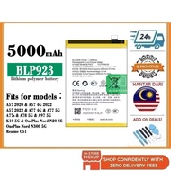 BSS  Op A57 2022 4G CPH2387 / A77 (5G) / A78 5G / Realme 11x 5G / C51 BLP923 5000mAh Battery Bateri