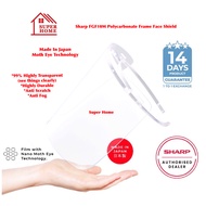 Sharp Face Shield FGF10M Polycarbonate Frame Face Shield